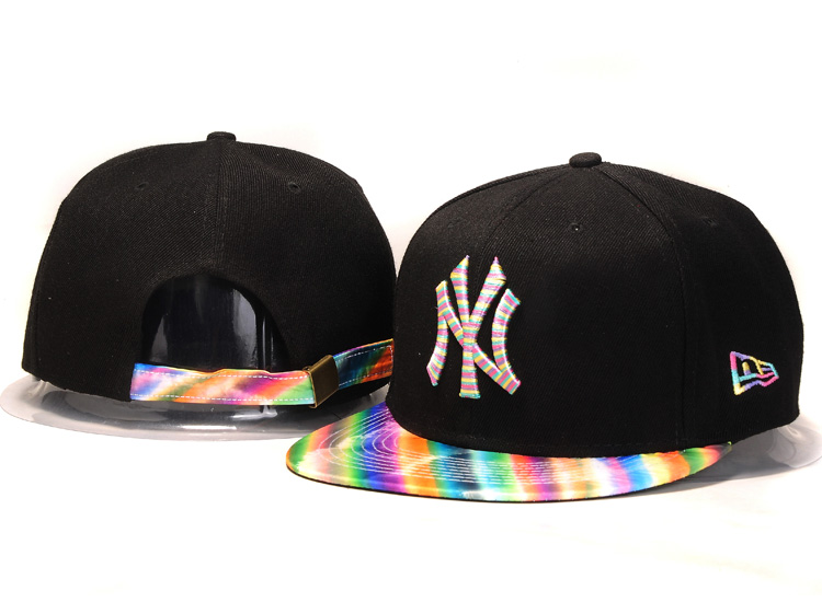 MLB New York Yankees NE Strapback Hat #06